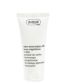 Ziaja PRO Złuszczanie Krem 5% kwas migdałowy + AHA