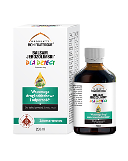 Balsam Jerozolimski dla Dzieci, Syrop 200 ml