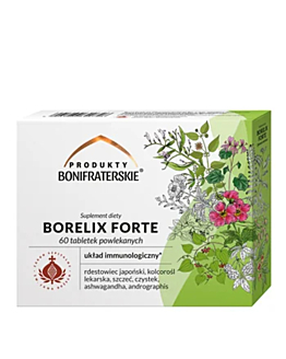 Borelix Forte Suplement diety, Tabletki Powlekane 60 szt.