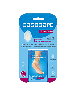 Pasocare Specialist Plus Plaster na pęcherze na piętę hydrokoloidowy, 6 szt.