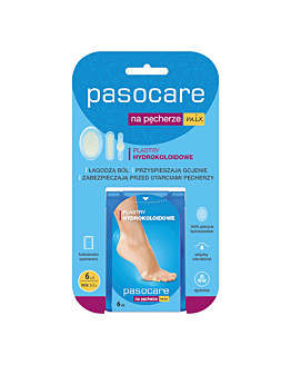 Pasocare Specialist Plus Plaster na pęcherze hydrokoloidowy Mix, 6 szt.
