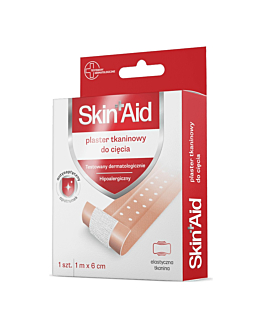 Skin Aid Plaster tkaninowy do cięcia 1m x 6cm