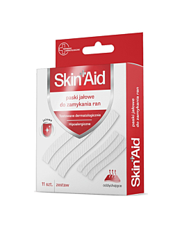 Skin Aid Paski do zamykania ran, 12 szt.