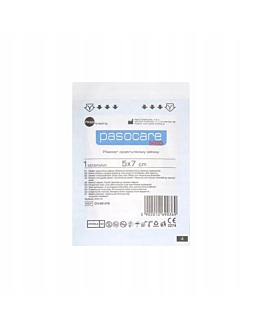 Pasocare Med plaster opatrunkowy jałowy Wodoodporny 5x7 cm