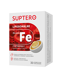 Suptero Liposomalne Żelazo Kapsułki, 30 szt.