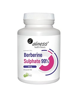 Aliness Berberine Sulphate 98 %  400 mg, kapsułki 60 szt.