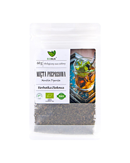 Ecoblik Mięta pieprzowa Ekologiczny susz ziołowy, 60 g