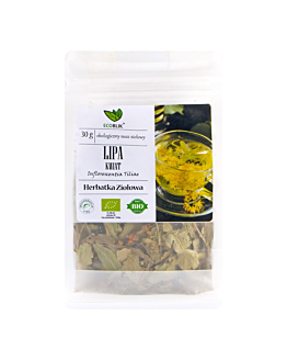 Ecoblik Lipa kwiat Ekologiczny susz ziołowy, 30 g