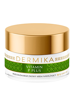 Dermika Vitamin P Plus Przeciwzmarszczkowy krem nawilżający 50ml