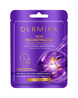 Dermika Skin Reconstructor Maschera ricostruttrice multi-lipidica ad alta concentrazione, profondamente rivitalizzante