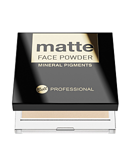 Bell Professional Matte Face Powder Matujący puder do twarzy, 02 Sunny Beige
