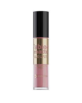 Bell Professional Fabled Matte Liquid Lipstick Rossetto liquido opaco, 04 Rich Rose