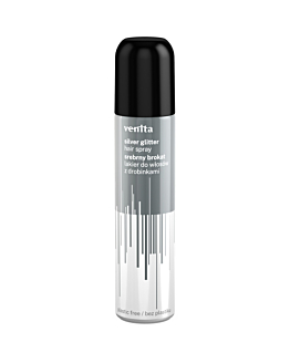 Venita Lakier do włosów z drobinkami, srebrny, 75 ml