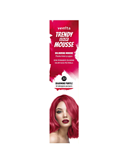 Venita Trendy Color Schiuma Colorante per Capelli, n. 33 Incantevole Porpora