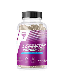 Trec L-Carnitine + Green Tea Kapsułki, 180 szt.
