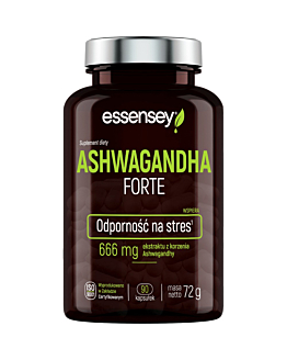 Essensey Ashwagandha Forte Kapsułki, 90 szt.