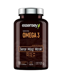 Essensey Omega-3 Kapsułki, 90 szt.