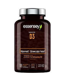 Essensey D3 Kapsułki, 120 szt.
