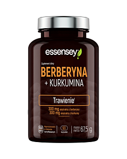 Essensey Berberyna + Kurkumina Kapsułki, 90 szt.