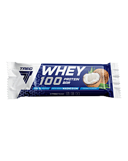 Trec Whey 100 Protein Bar - coconut