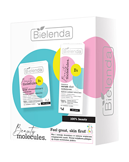 Bielenda set Beauty Molecules: Crema 50ml + Siero-shot 30g