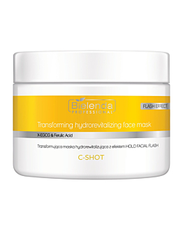 Bielenda Professional C-Shot Transformująca maska hydrorewitalizująca efekt Holo Facial Flash