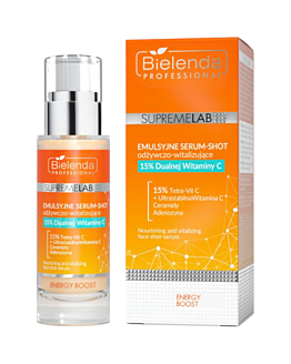 Bielenda Professional Supremelab Energy Boost Emulsyjne serum-shot odżywczo-witalizujące, 30 ml