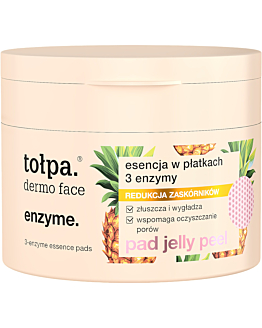Tołpa Dermo Face Enzyme Essenza in dischetti 3 enzimi pad Jelly Peel, 50 pezzi.