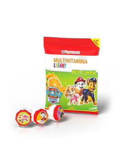 Pharmasis Multiwitamina Lizaki bez cukru, 8 szt.