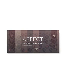 Affect Paleta Cieni Prasowanych Naturally Matt