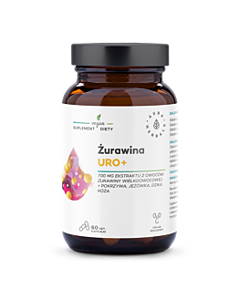 Aura Herbals Żurawina Uro+, Kapsułki
