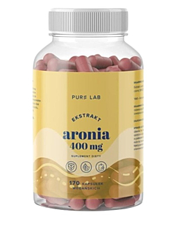 Pure Lab Ekstrakt z Aronii 400 mg, 170 Kapsułek