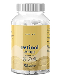 Pure Lab Retinol 800 mcg, 240 Kapsułek