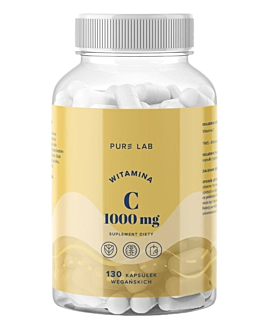 Pure Lab Witamina C 1000 mg, 130 Kapsułek
