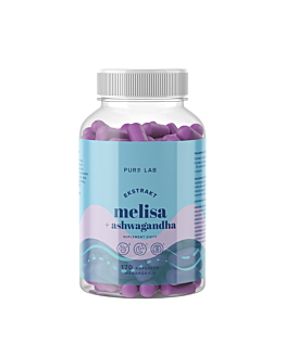 Pure Lab Ekstrakt Melisa 150 mg + Ashwagandha Kapsułki