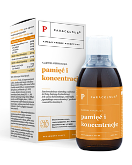 Paracelsus Pamięć i Koncentracja, Nalewka, 200 ml