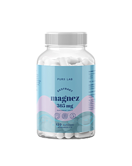 Pure Lab Magnez 365 mg, Kapsułki