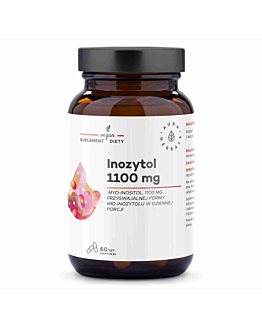 Aura Herbals Inozytol 1100 mg Myo-inositol Kapsułki