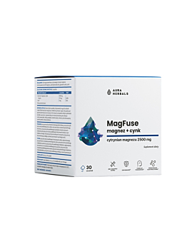 Aura Herbals Magfuse Magnez+cynk Saszetki