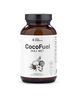 Aura Herbals Coco Fuel Olej MCT 2000 mg Kapsułki
