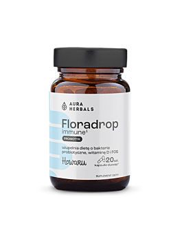Aura Herbals Floradrop Immune Probiotyk, kapsułki, 20 szt.