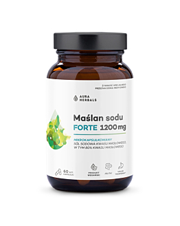 Aura Herbals Maślan Sodu 1200 mg, kapsułki 60 szt.