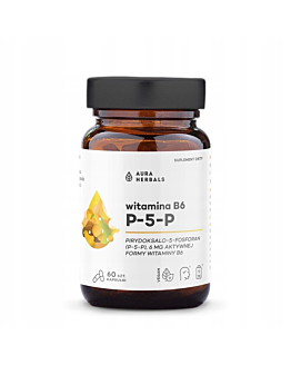 Aura Herbals Witamina B6 P-5-P 6 mg, Kapsułkii 60 szt.