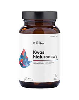 Aura Herbals Kwas Hialuronowy 200 mg, kapsułki 60 szt.