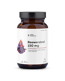 Aura Herbals Resweratrol 150 mg, kapsułki 60 szt.