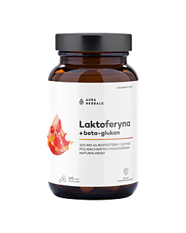 Laktoferyna + Beta-glukan Kapsułki, 60 szt.