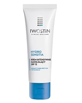 Iwostin Hydro Sensitia Intensywnie nawilżający krem do twarzy SPF 15