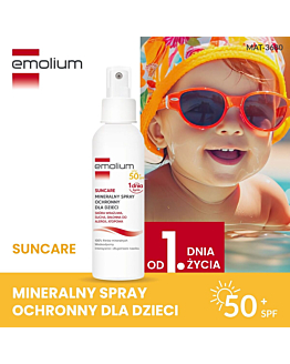 Emolium Suncare Mineralny spray ochronny SPF50+