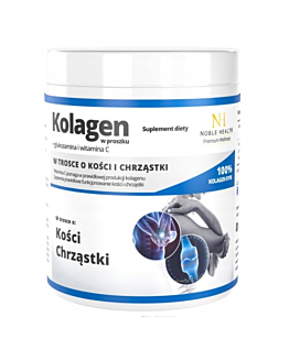 Noble Health Kolagen + Glukozamina I Witamina C w Proszku 100 g