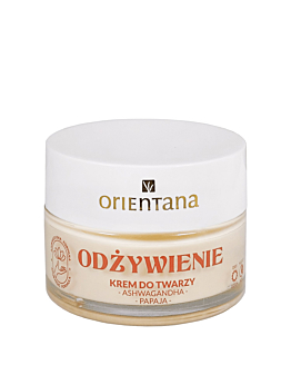 Orientana Krem do twarzy Ashwagandha (Żeńszeń Indyjski) 